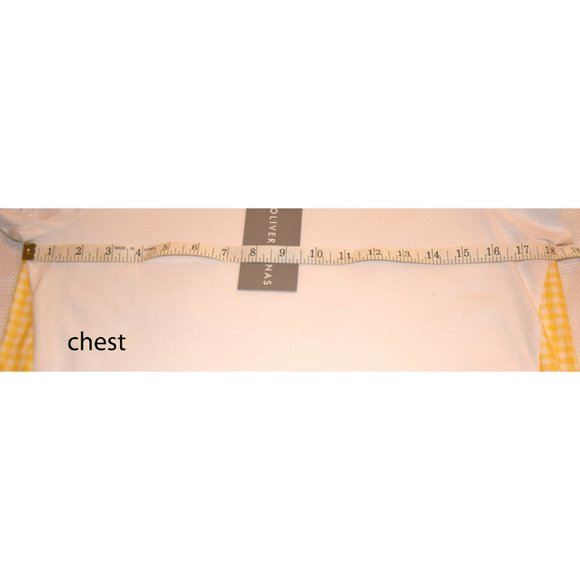 Oliver Bonas Yellow/ White Dress size 12 - Picture 4 of 14